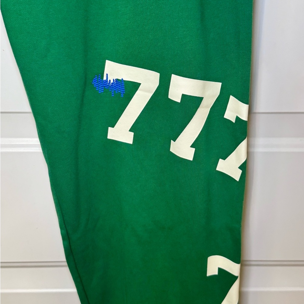 NWT The MAYFAIR GROUP Green embroidered and graphic sweatpants size XXL - Picture 5 of 11